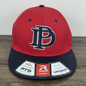 Richardson‎ Hat Cap Fitted Mens Small Medium Red Blue PTS 30 Flexfit Baseball
